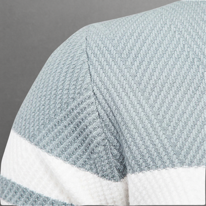 MANSSINO™ | Men's Horizontal Stripe Crew Neck Pullover