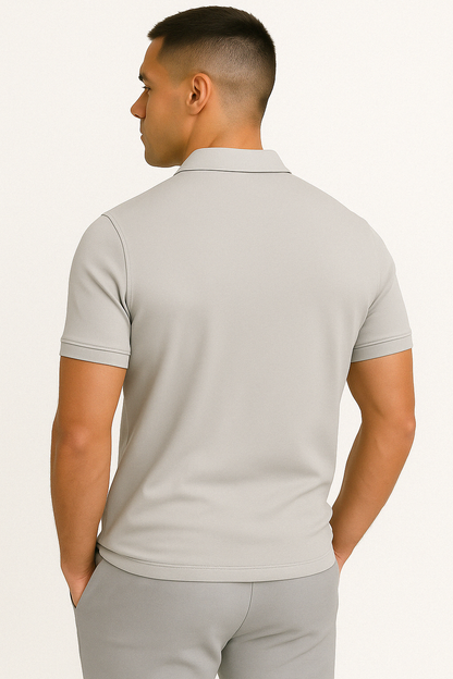 MONVIEL™ | Half-Zip Modern Polo