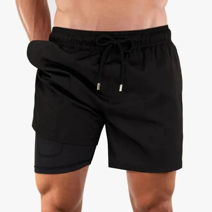 MANSSINO™ | Men's Quick-Dry Velcro-Pocket Swim Shorts