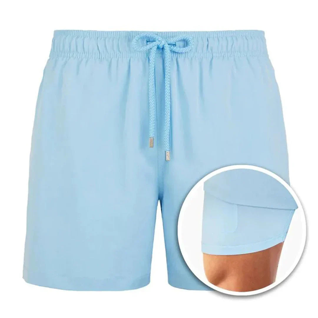MANSSINO™ | Men's Quick-Dry Velcro-Pocket Swim Shorts
