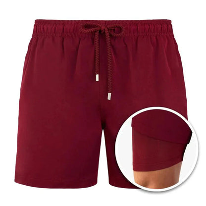 MANSSINO™ | Men's Quick-Dry Velcro-Pocket Swim Shorts