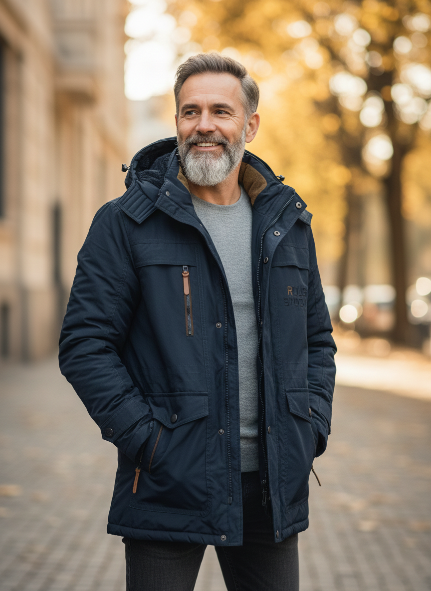LAURENT MONACO | VESTE SHELL HIVER POUR HOMME