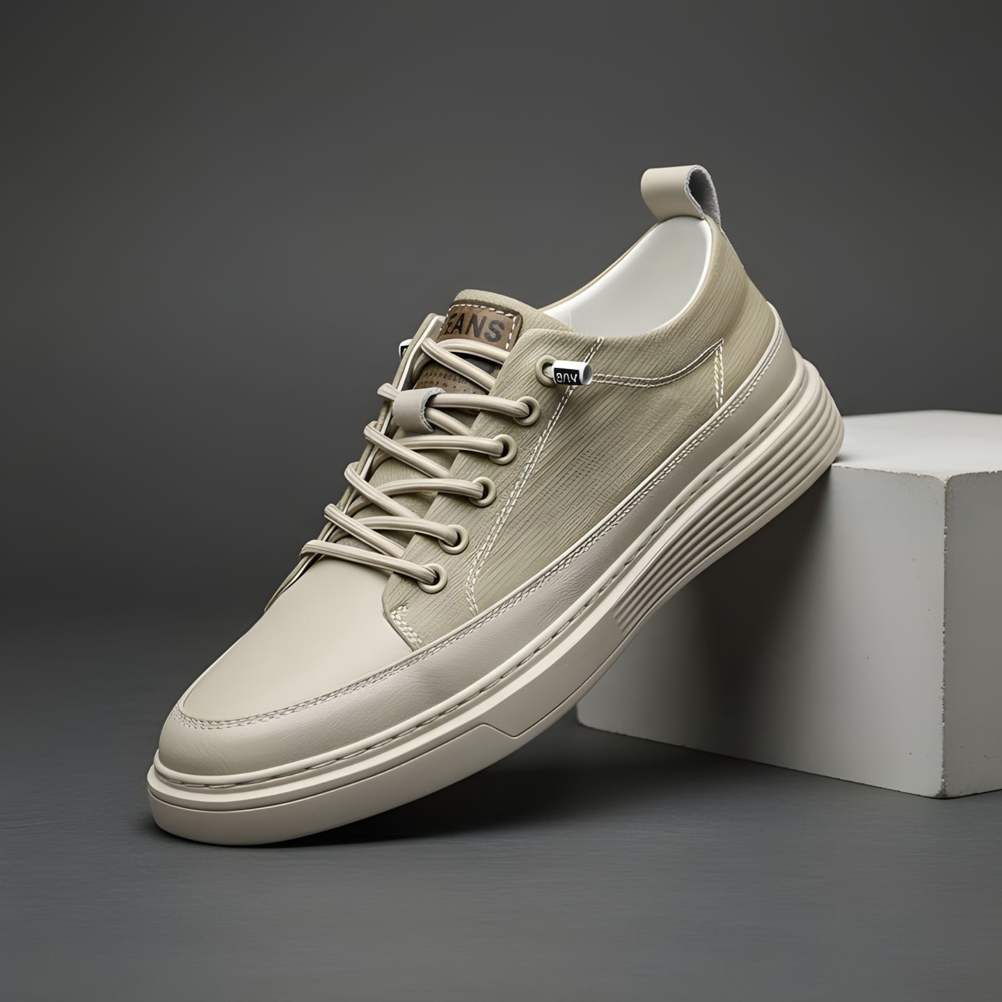 MONVIEL | MENS LEATHER TRAINERS