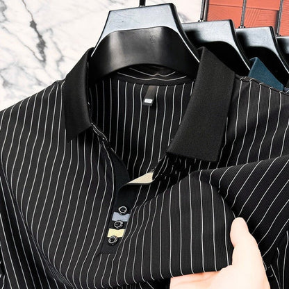 MONVIEL | Smart Striped Polo