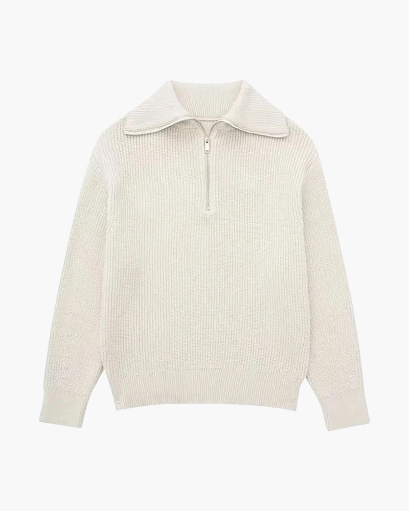 MONVIEL | ZIP-NECK