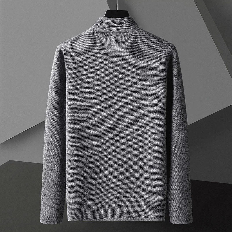 MANSSINO™ | Knit Button-Up Jacket
