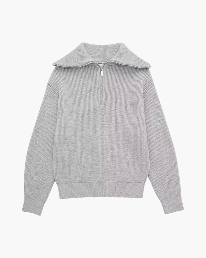 MONVIEL | ZIP-NECK