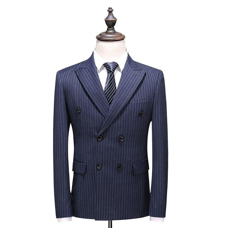 MONVIEL | Double-breasted three-piece suit