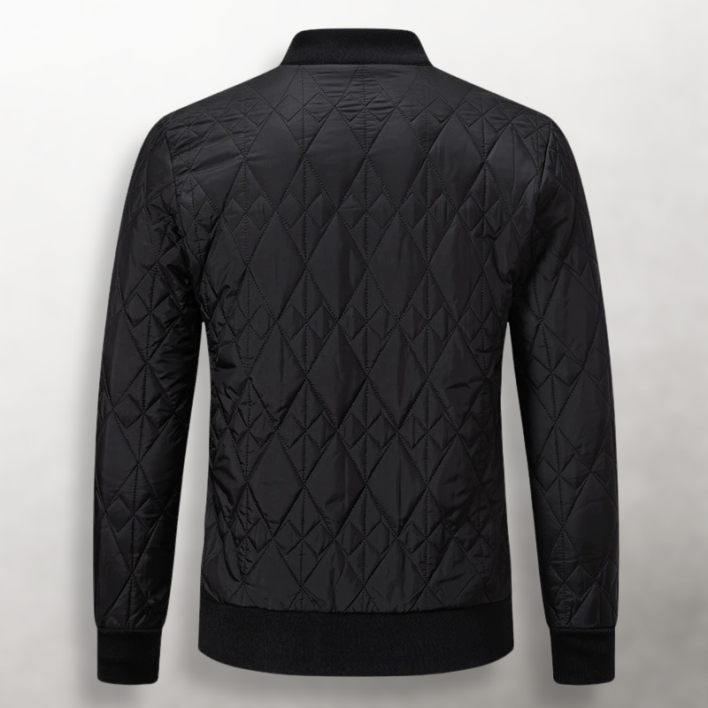 MANSSINO™ | Men's Quilted Urban Zip Cardigan