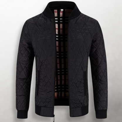 MANSSINO™ | Men's Quilted Urban Zip Cardigan