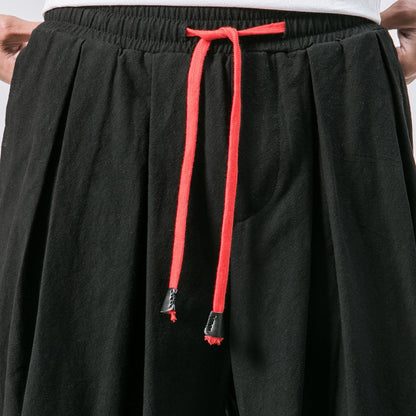 LAURENT MONACO | PANTALONS OVERSIZE EN COTON