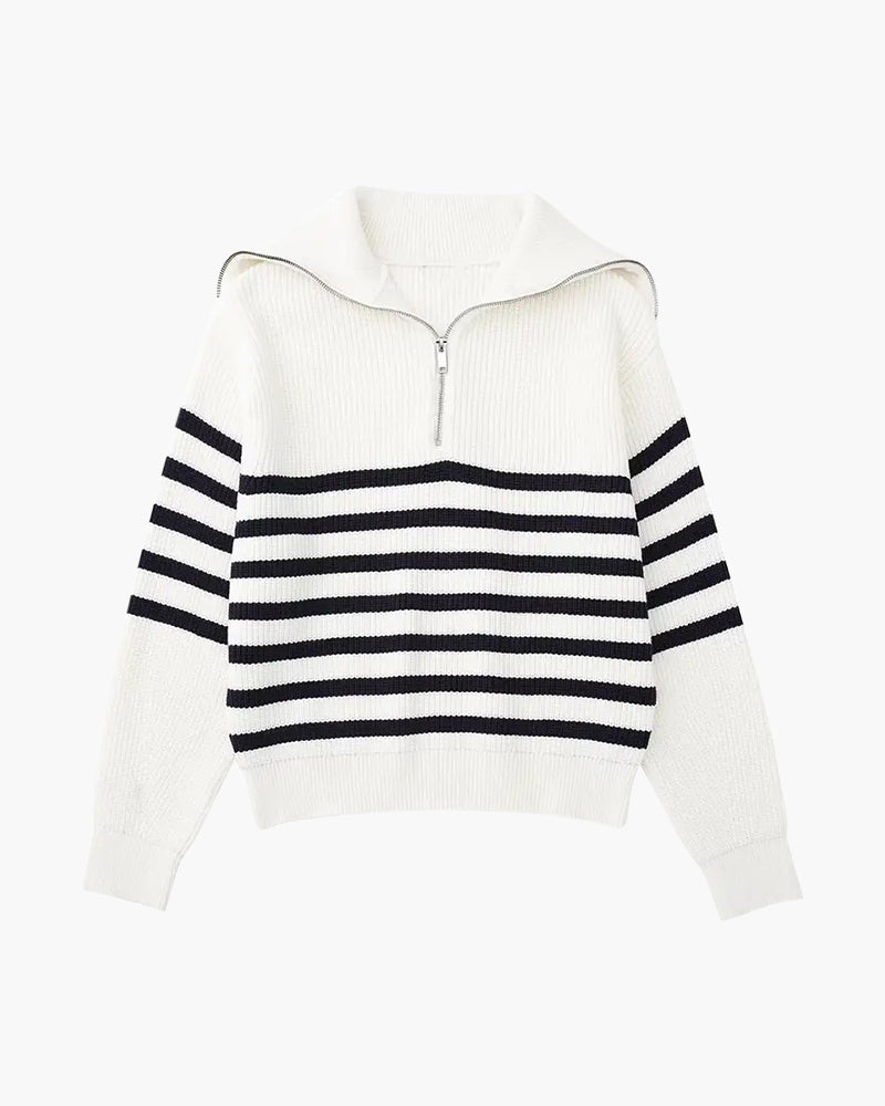 MONVIEL | ZIP-NECK