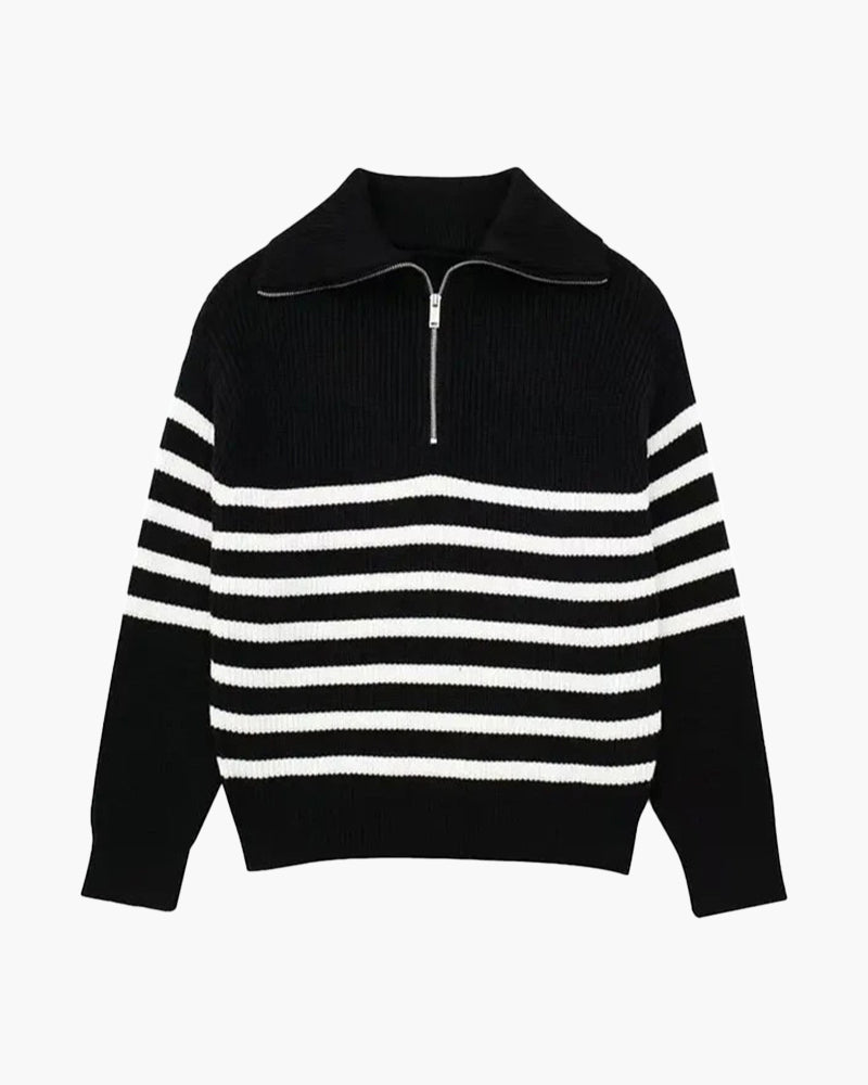 MONVIEL | ZIP-NECK