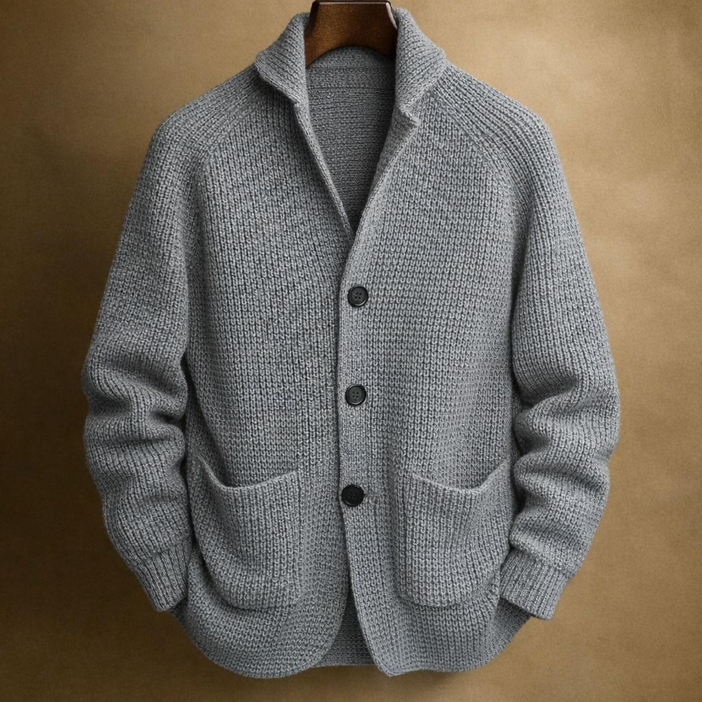 MANSSINO™ | Men's Shawl Collar Knitted Waistcoat