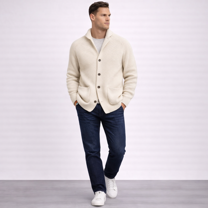 MANSSINO™ | Men's Shawl Collar Knitted Waistcoat