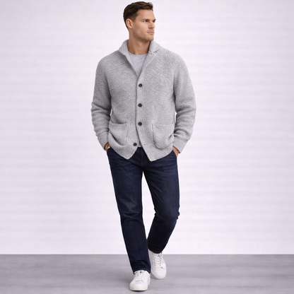MANSSINO™ | Men's Shawl Collar Knitted Waistcoat
