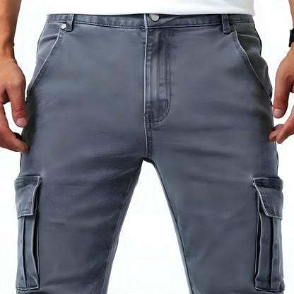 Elouan™ | Pantalon cargo stretch homme