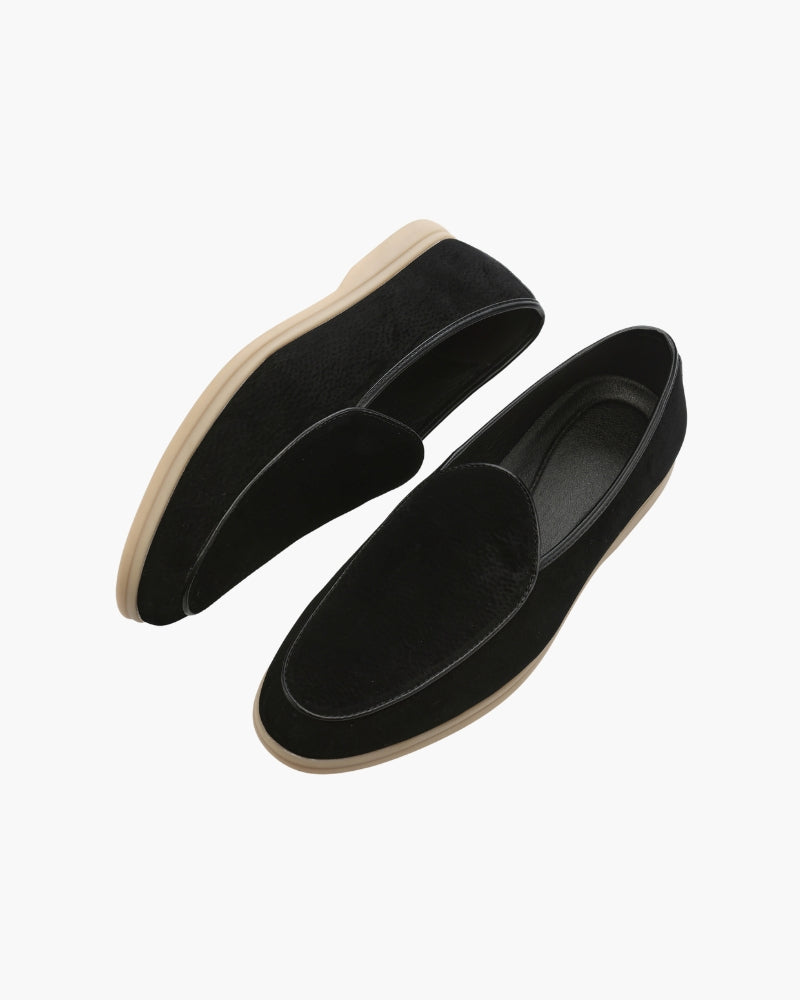 MONVIEL | Full-Grain Leather Loafers