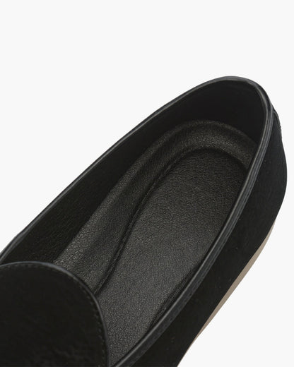 MONVIEL | Full-Grain Leather Loafers