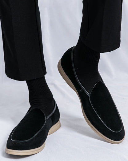 MONVIEL | Full-Grain Leather Loafers