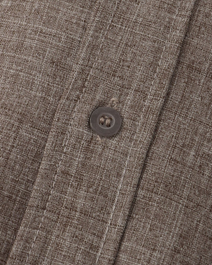 Johannes™ | Chemise col mao manches courtes