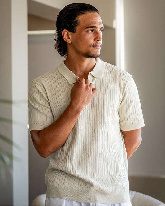 Guillaume™ | Polo côtelé en maille