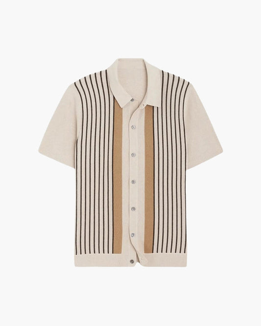 Gilles™ | Polo en maille rayé