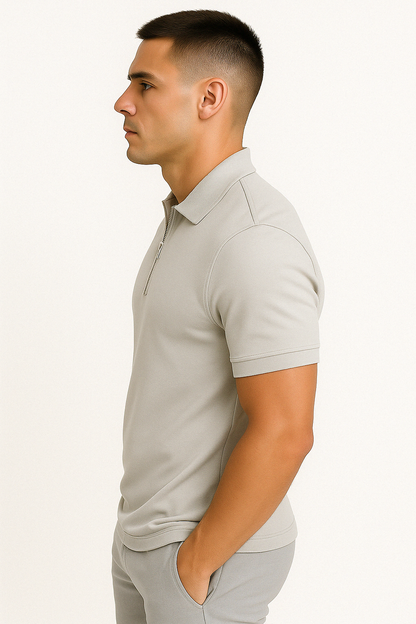 MONVIEL™ | Half-Zip Modern Polo