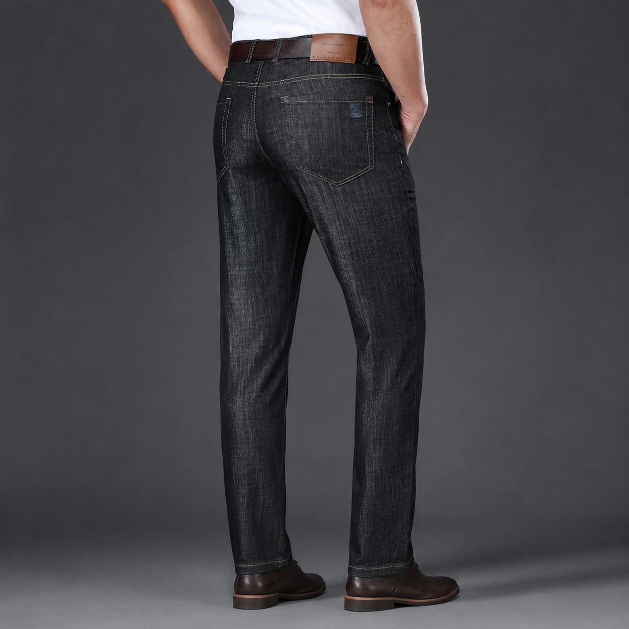 MONVIEL™ | Men's Lightweight Straight-Leg Jeans