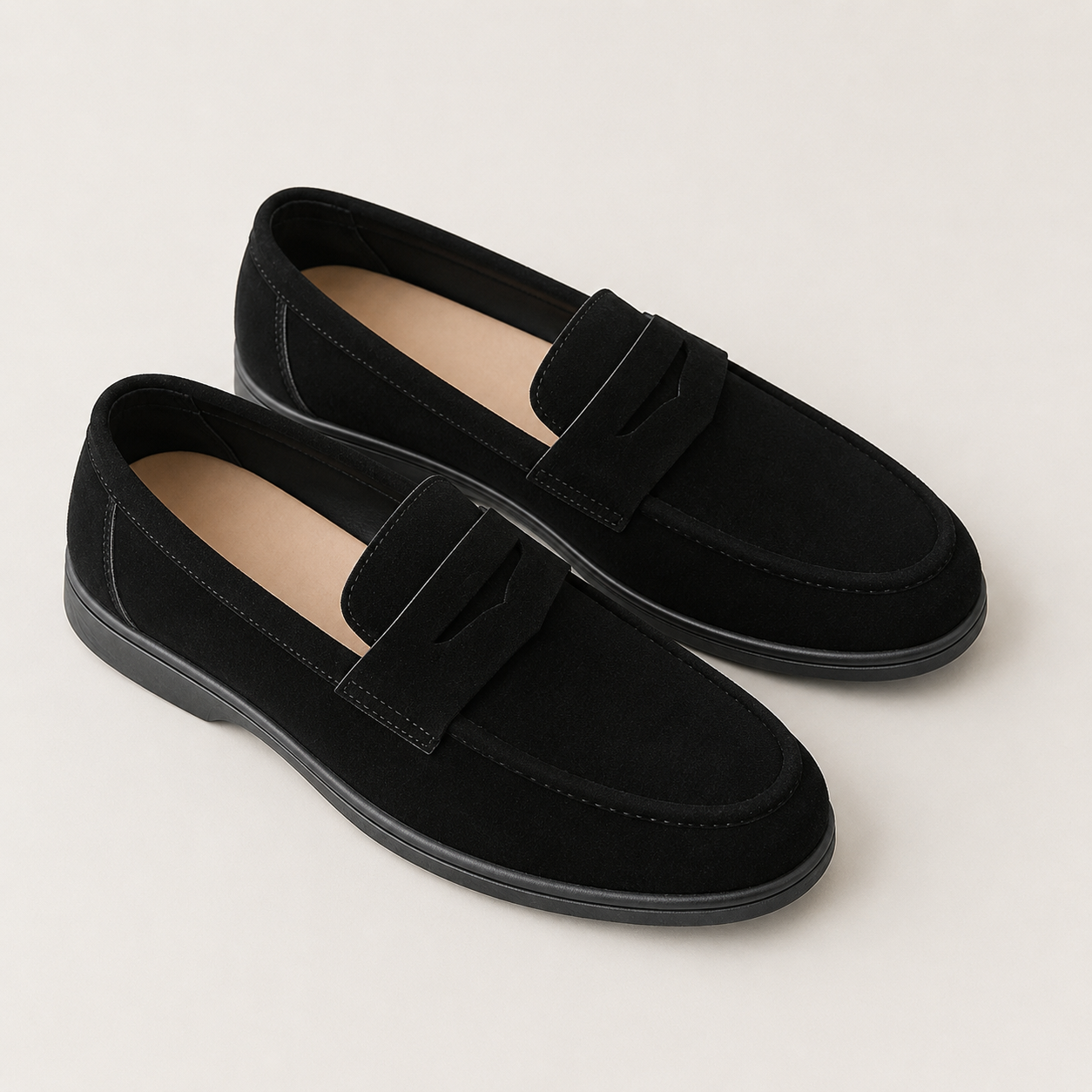 MANSSINO™ | Men's Faux-Suede Penny Loafer