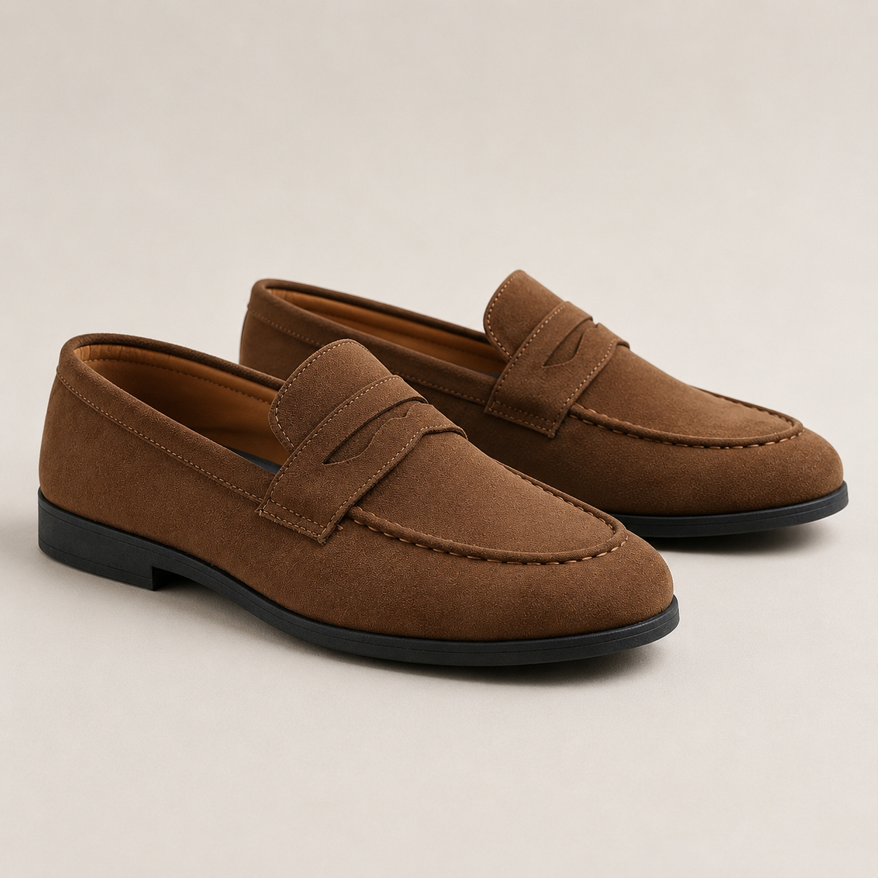 MANSSINO™ | Men's Faux-Suede Penny Loafer