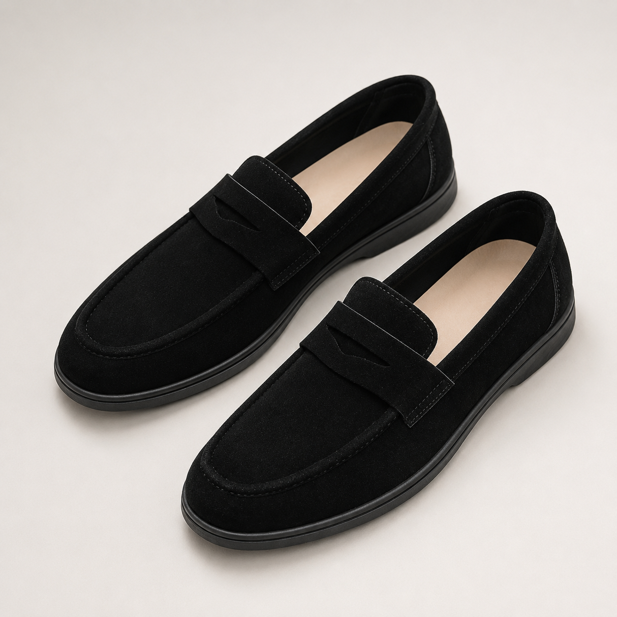 MANSSINO™ | Men's Faux-Suede Penny Loafer