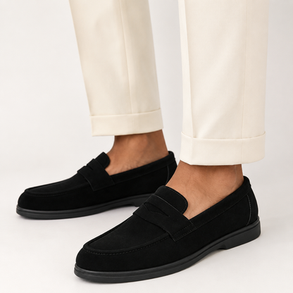 MANSSINO™ | Men's Faux-Suede Penny Loafer