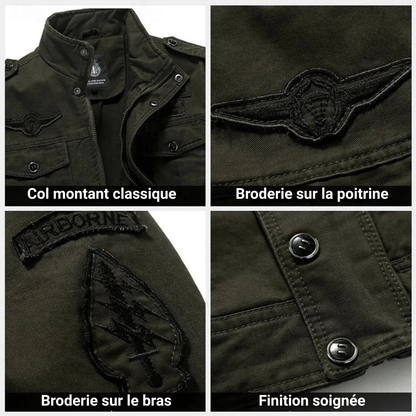 LAURENT MONACO | VESTE MILITAIRE POUR HOMME