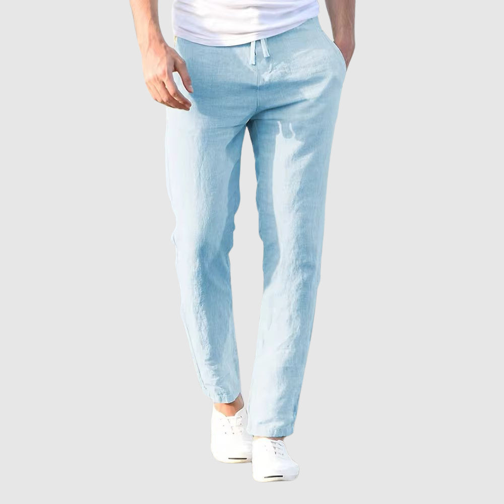 BENIAMINO | PANTALON LÉGER EN LIN