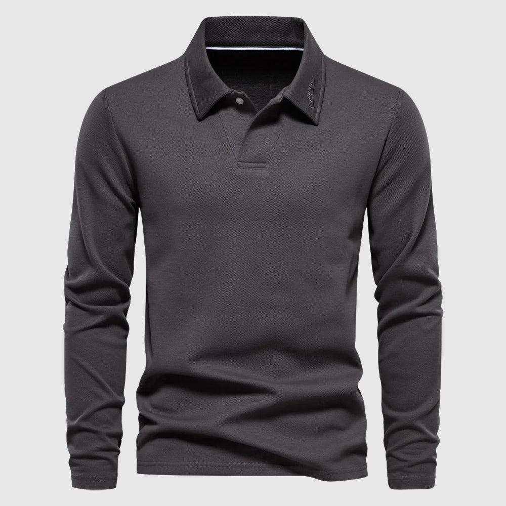 MONVIEL™ | Smart Long Sleeve Polo