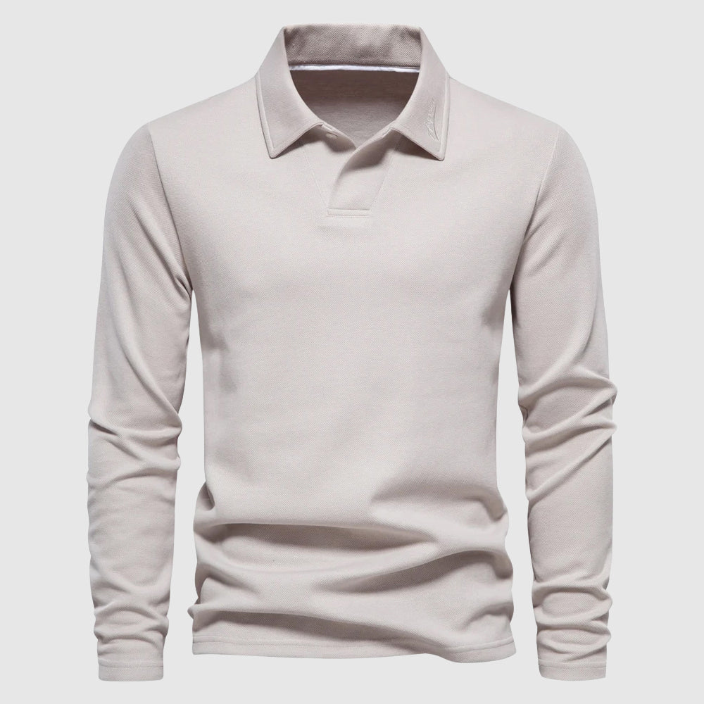 MONVIEL™ | Smart Long Sleeve Polo