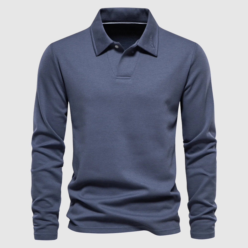 MONVIEL™ | Smart Long Sleeve Polo