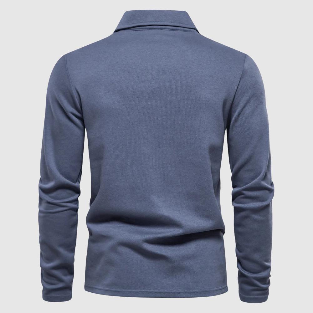 MONVIEL™ | Smart Long Sleeve Polo
