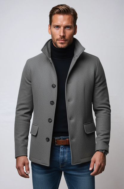 MANSSINO™ | Wool Blend Winter Jacket