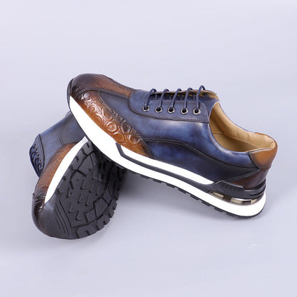 MANSSINO™ | Men's Cowhide Leather Orthopaedic Sneaker