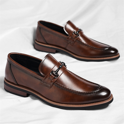 MANSSINO™ | Men's Formal Leather Bit Loafer