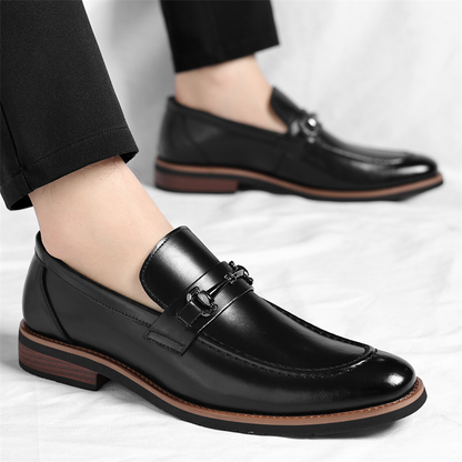 MANSSINO™ | Men's Formal Leather Bit Loafer