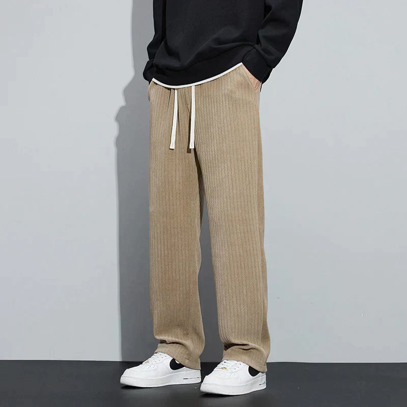 MONVIEL | Roman-style velvet trousers