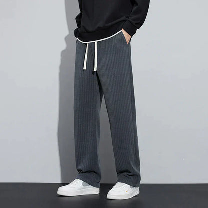 MONVIEL | Roman-style velvet trousers