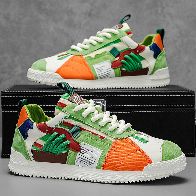 MONVIEL™ | Retro Color-Block Trainers