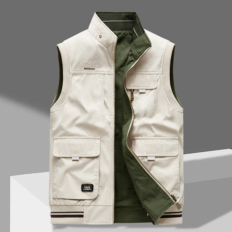 MONVIEL™ | Five-Pocket Cotton Gilet