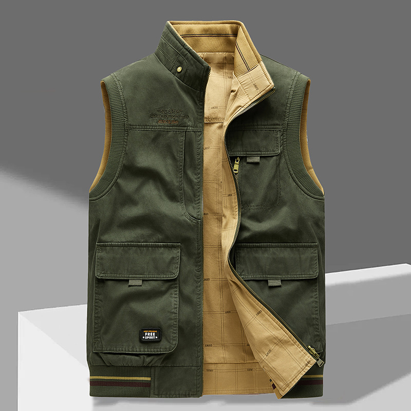 MONVIEL™ | Five-Pocket Cotton Gilet