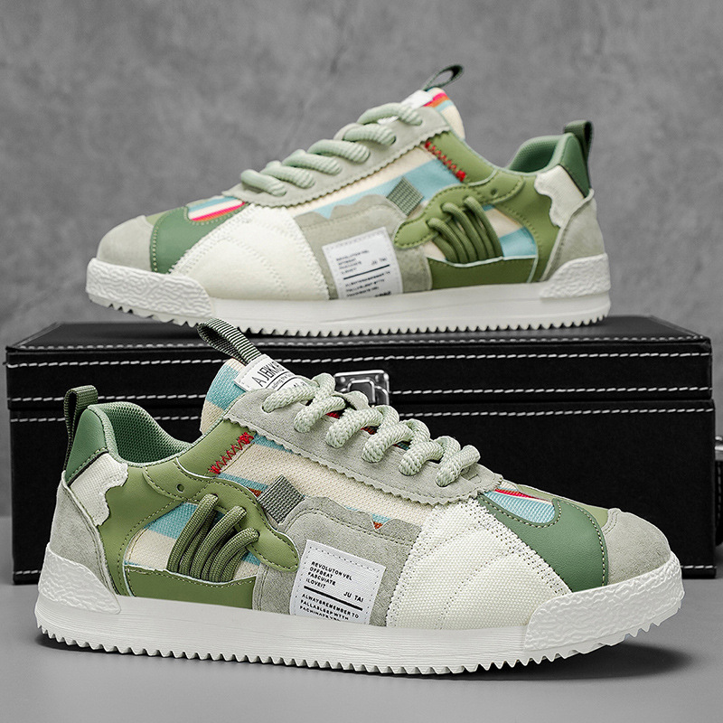 MONVIEL™ | Retro Color-Block Trainers