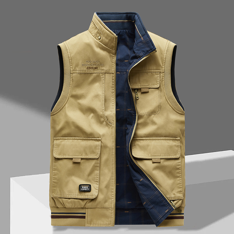 MONVIEL™ | Five-Pocket Cotton Gilet